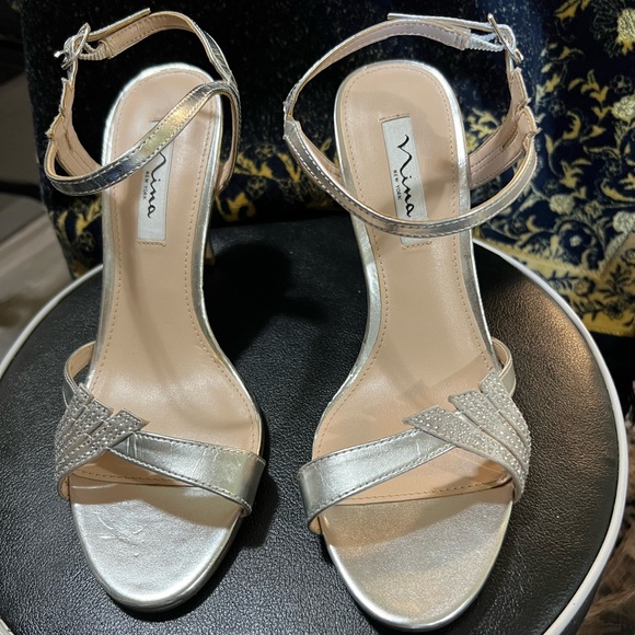 Nina silver heels - Picture 2 of 6